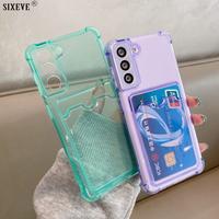 Gambar Samsung Galaxy S23 Four Corners Shookproof Phone Card Case - Blue dari Genzshop123 undefined 1 Tokopedia