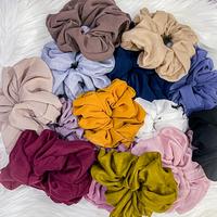 Gambar Scrunchies Jumbo Scrunchie Hijab Kuncir Ikat Rambut Cepol Soft Elastis - Beige dari CERMIN CERDAS INDONESIA undefined 2 Tokopedia