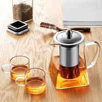 Gambar Teko Kaca Teh Tahan Panas Dengan Saringan Teapot Maker Pitcher Tea - 1.3L dari RUMAH PERKAKAS 47 undefined 1 Tokopedia