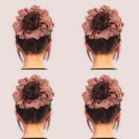 Gambar Scrunchies Jumbo Scrunchie Hijab Kuncir Ikat Rambut Cepol Soft Elastis - Beige dari CERMIN CERDAS INDONESIA undefined 4 Tokopedia
