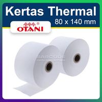 Gambar Kertas Struk Thermal OTANI 80 x 140 mm 80x140 ATM Tiket Parkir - Otani 80x140 dari Barcode Store Solutions undefined 2 Tokopedia