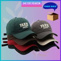 Gambar Topi Casual Distro Paris Import 100% Fashion Wanita Pria DHK-612 - Black dari Wearme real undefined 1 Tokopedia
