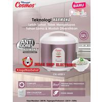 Gambar Magic Com Cosmos CRJ 6807 Harmond 1.2L Body Stainless - Silver dari Indah Shop Electronic undefined 1 Tokopedia
