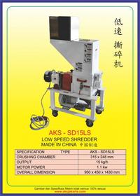 Gambar Mesin Pencacah Plastik Botol Plastic Shredder Original AKS - SD15LS dari AKS1963 undefined 2 Tokopedia
