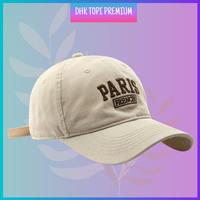 Gambar Topi Casual Distro Paris Import 100% Fashion Wanita Pria DHK-612 - Black dari Wearme real undefined 2 Tokopedia