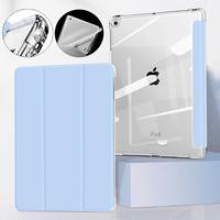 Gambar Smart Case Ipad 6th Generation 9.7" Casing Transparan With Slot Pen - Biru Navy dari Vip store ID undefined 1 Tokopedia