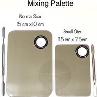 Gambar Eyeshadow Mixing Pallete Kotak Pencampur Foundation Stainless Steel - Mixing Besar dari cocomelon99 undefined 1 Tokopedia