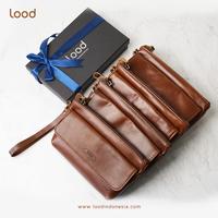 Gambar DOMPET WANITA KULIT ASLI MORAN CLUTCH GRATIS UKIR NAMA - Hitam dari Lood Indonesia undefined 3 Tokopedia