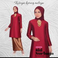 Gambar kebaya kurung Malaysia/kebaya tradisional Padang/kebaya iriana/kebaya - set hijau tosca, L dari GOFASHION31 undefined 5 Tokopedia