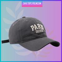 Gambar Topi Casual Distro Paris Import 100% Fashion Wanita Pria DHK-612 - Black dari Wearme real undefined 4 Tokopedia