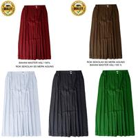 Gambar rok panjang seragam sekolah sd | rok plisket panjang kelas 1-6 sd - Rok Pjg MerahSD, Size L4 dari AgungBahagia undefined 1 Tokopedia