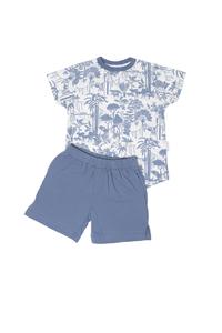 Gambar Don De Dieu Knit Cotton Jungle Dream Print Shrt Sl T-shirt & Short Set - 7-8 tahun dari bebe.dondedieu undefined 3 Tokopedia