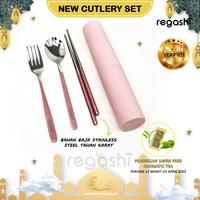 Gambar 7 in 1 Sendok Set Stainless | Garpu Set | Alat Makan Set dari Regashi.id undefined 1 Tokopedia