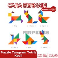 Gambar Tangram Puzzle Wooden Toys / Puzzle Kayu Mainan Edukasi Anak dari FIRPEC86 undefined 2 Tokopedia