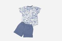 Gambar Don De Dieu Knit Cotton Jungle Dream Print Shrt Sl T-shirt & Short Set - 7-8 tahun dari bebe.dondedieu undefined 4 Tokopedia