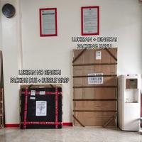 Gambar lukisan mesjid nabawi kaligrafi islamic center - coklat muda, 60cm X 90cm dari MJ gallery lukisan undefined 4 Tokopedia