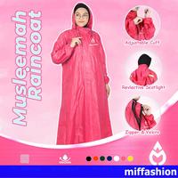 Gambar Jas Hujan Muslimah Raincoat Wanita Jas Ujan Cewek Mantel Pink - Kuning dari mif-fashion undefined 1 Tokopedia