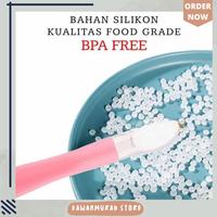 Gambar Sendok Makan Bayi Silikon / Sendok Bayi Lentur - Case Kecil dari KAWANMURAH STORE undefined 3 Tokopedia