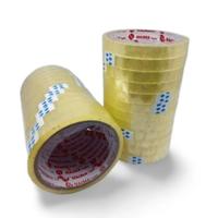 Gambar Selotip bening / Isolasi ukuran 12mm x 72 yard dari Grosir struk kasir undefined 5 Tokopedia