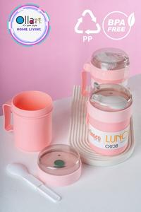 Gambar ORINOCO 0238 GELAS SOUP & ICE MULTIFUNGSI + SENDOK - ANTI TUMPAH - Kuning dari Ollahomeliving undefined 1 Tokopedia