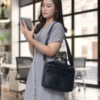 Gambar Canilo Bag by Manjua. Tas muat iPad atau Tab - Hitam dari Tas Wanita MANJUA.ID undefined 5 Tokopedia