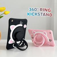 Gambar iPad 7 8 9 5 6 Air 1 2 4 5 Mini Pro 11 Soft Case Casing Rotate Stand - Pink, iPad Mini 6 dari TokoCasingCover undefined 5 Tokopedia