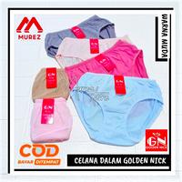 Gambar CD CELANA DALAM WANITA HIGH QUALITY SATUAN MERK GOLDEN NICK - Polos, XXL dari MUREZ STORE undefined 1 Tokopedia