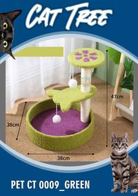 Gambar Mainan Kucing / CAT TREE PET CT 0009 GREEN - DENGAN BUBBLE dari king's petshop undefined 1 Tokopedia