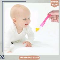 Gambar Sendok Makan Bayi Silikon / Sendok Bayi Lentur - Case Kecil dari KAWANMURAH STORE undefined 4 Tokopedia