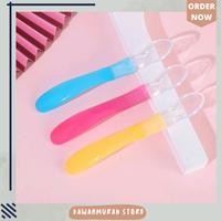 Gambar Sendok Makan Bayi Silikon / Sendok Bayi Lentur - Case Kecil dari KAWANMURAH STORE undefined 2 Tokopedia