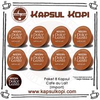 Gambar Paket 8 Kapsul Kopi Cafe Au Lait Import Nescafe Dolce Gusto Coffee Pod dari kapsulkopi undefined 1 Tokopedia