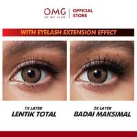Gambar OMG Oh My Glam Lashtention Waterproof Mascara - OMG Mascara dari Kios_Mart undefined 3 Tokopedia