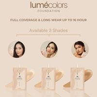 Gambar Foundation Lumecolors Full Coverage Acne Skin Matte Tahan Lama SPF15 - LIGHT dari Eunza Store Official undefined 1 Tokopedia