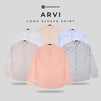 Gambar Coop Design - Arvi Kemeja Motif Lengan Panjang Pria - Khaki, XL dari Coop Design undefined 1 Tokopedia