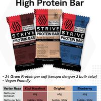 Gambar Strive PROTEIN BAR bite Run Cycling Swim Triathlon energy bar snack - 2 pcs, Blueberry dari RBM roadbike makassar undefined 1 Tokopedia