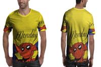 Gambar Kaos Spiderman I Love Monday Tshirt Fullprint Bahan Jersey - S dari Lamotaz undefined 4 Tokopedia