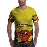Gambar Kaos Spiderman I Love Monday Tshirt Fullprint Bahan Jersey - S dari Lamotaz undefined 1 Tokopedia