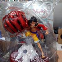 Gambar Action Figure One Piece Monkey D Luffy Gear 3 Elephant Gun - Hitam 10Cm dari Marcelibonk Oshop undefined 4 Tokopedia