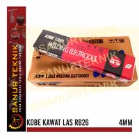 Gambar KOBE STEEL Kawat Las Listrik RB26 RB-26 4mm 4 mm 20KG 20 KG dari Sanur Teknik undefined 2 Tokopedia