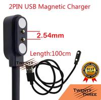 Gambar Kabel USB Charger Casan 2 Pin 2.54 mm Smartwatch Jam Smart Watch Cable dari TwentyThree 23 undefined 1 Tokopedia