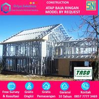 Gambar RANGKA ATAP BAJA RINGAN TASO Kanal C75.75-PAKET TERPASANG JATENG & DIY dari PT. Griya Solutions undefined 5 Tokopedia