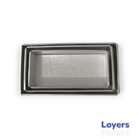 Gambar Loyang roti / Loyang persegi panjang tinggi 7 cm - Galvalum 0,3mm, 18 x 6 x 7 cm dari Loyers Official undefined 4 Tokopedia