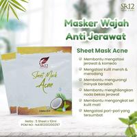 Gambar SHEET MASK ACNE SR12 / MASKER WAJAH PENGHILANG JERAWAT dari SR12 Herbalcom undefined 3 Tokopedia