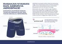 Gambar AEROSPACE Boxer Brief Pria CelanaDalam Underwear Katun Polyester 1 pcs - 1 BOX - L dari Kenangan Lama Shop undefined 4 Tokopedia
