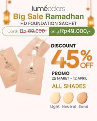 Gambar Lumecolors Foundation Sachet 10ml Sachet Foundation 10ml - SC Light dari Rioona Shop undefined 1 Tokopedia