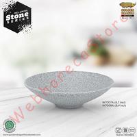 Gambar Coupe Bowl 6.7" Stone Grey / Mangkok Ceper 17cm Melamine W7007A dari Webhorecastore undefined 3 Tokopedia