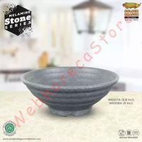 Gambar Ramen Noodle Bowl 6.8" Stone Grey / Mangkok Ulir Melamine 17cm W6307A dari Webhorecastore undefined 3 Tokopedia