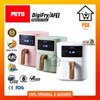 Gambar Mito Digital Air Fryer DigiFry AF1 AF 1 Garansi Resmi 4L Healthy Frying 200°C 7 Mode Memasak LCD Display 650W - Hijau dari PGH Store ID undefined 1 Tokopedia
