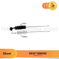 Gambar SIkat Tabung Kecil 26cm dia. 1.5cm Nylon l Sikat Tabung Reaksi dll dari Perintis Medika undefined 2 Tokopedia
