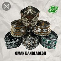 Gambar Peci Oman Bangladesh Kopiah Haji Sholat Banglades Pria Dewasa Anak - Hitam, No 3 dari Mouapparel undefined 1 Tokopedia